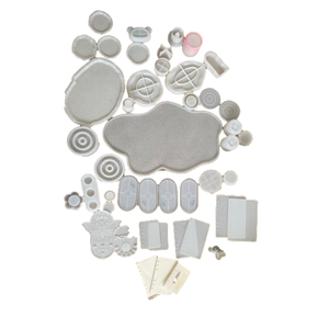 Epoxy Resin Silicone Mold Crafting Lot of 40+ Pieces